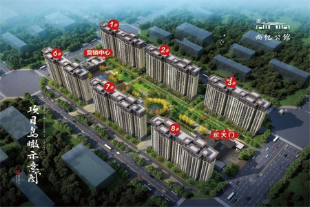 龙都格林学府2室2厅1卫51万95m2出售首付5万